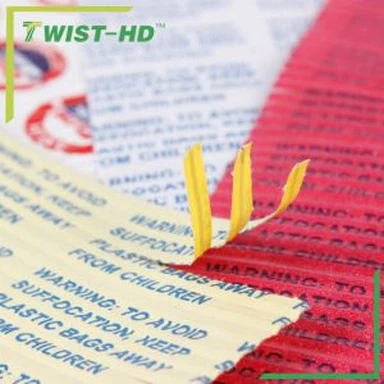 พลาสติก / กระดาษผูกติดกับแก๊ง